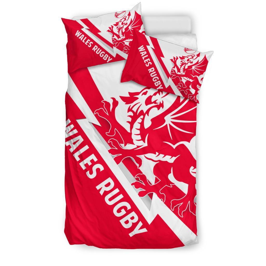 Wales Rugby Bedding Set - Lighting Style - Vibe Hoodie Shop