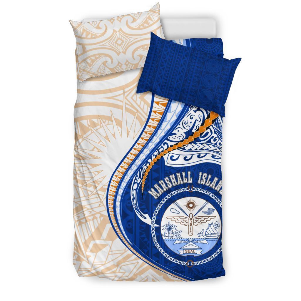 Marshall Islands Bedding Set Kanaloa Tatau Gen MH - Vibe Hoodie Shop