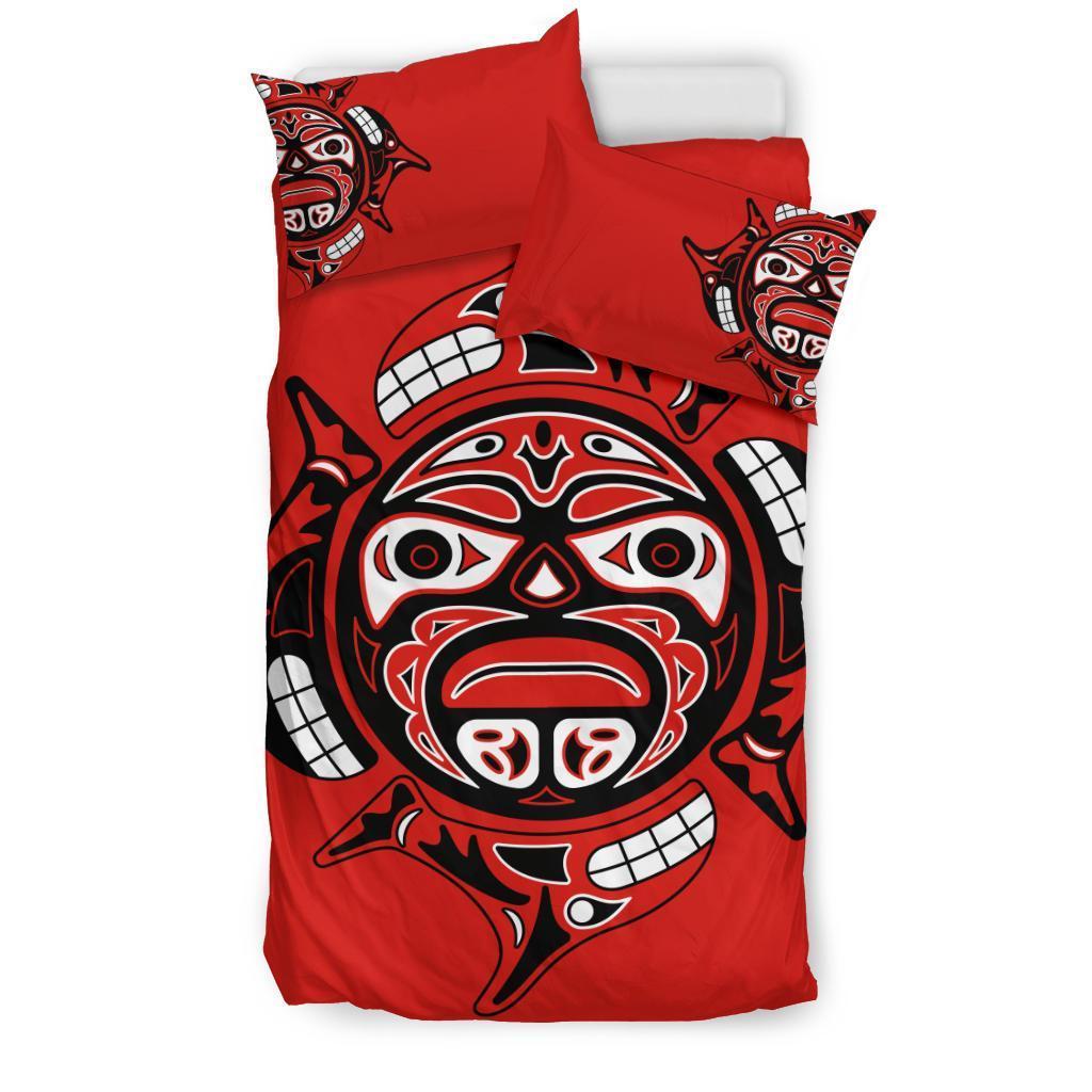 Canada Haida Duvet Cover - Vibe Hoodie Shop