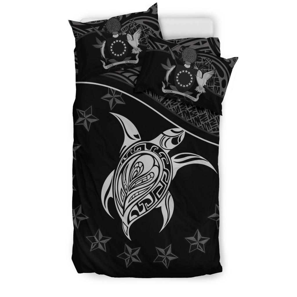 Cook Islands Bedding Set Black - Vibe Hoodie Shop