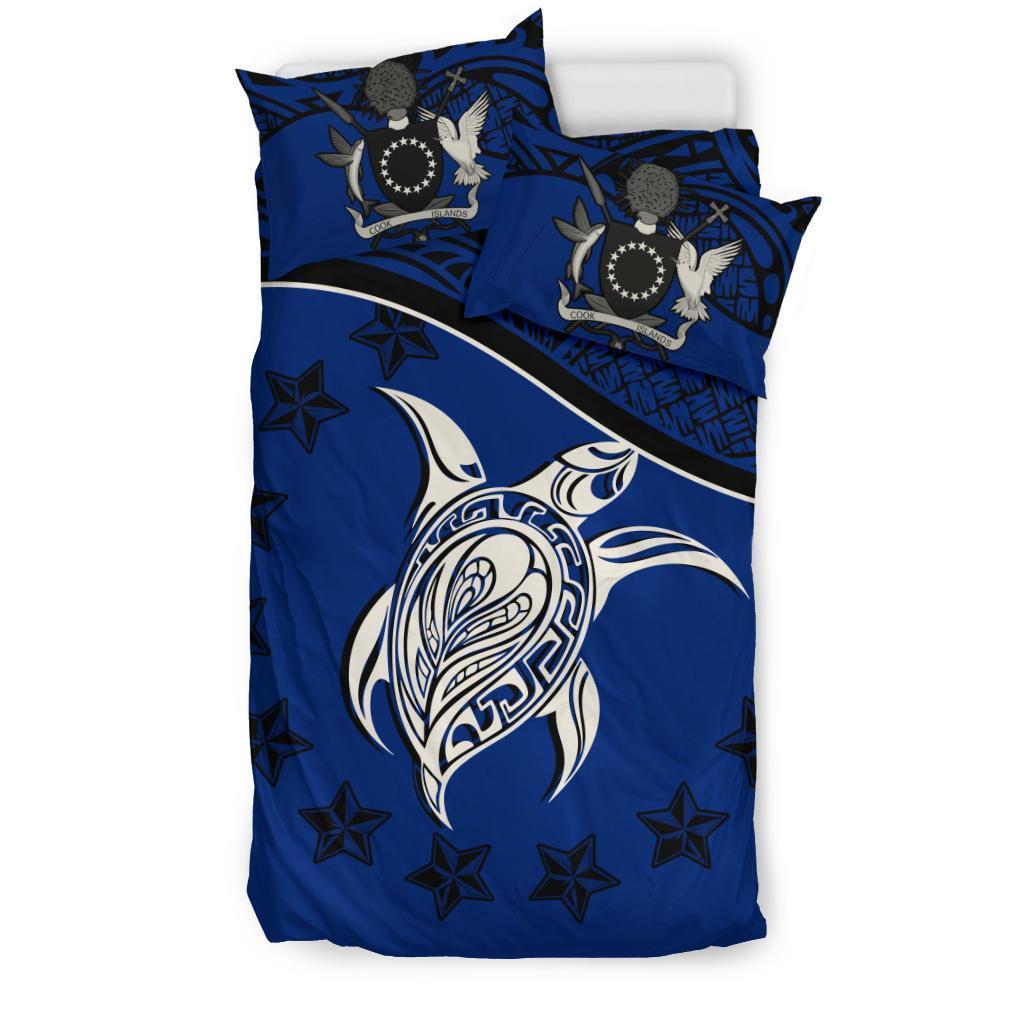 Cook Islands Bedding Set Dark Blue - Vibe Hoodie Shop