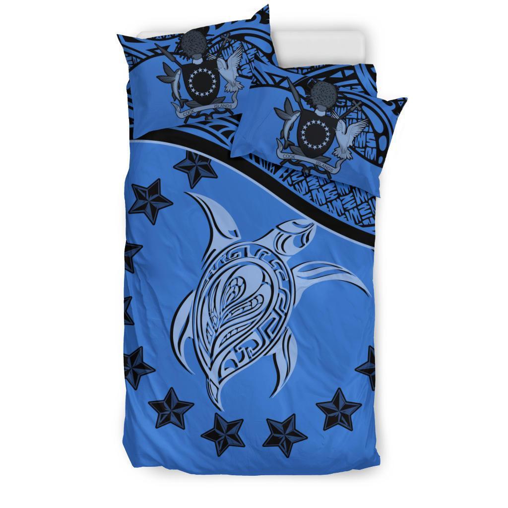 Cook Islands Bedding Set Blue - Vibe Hoodie Shop