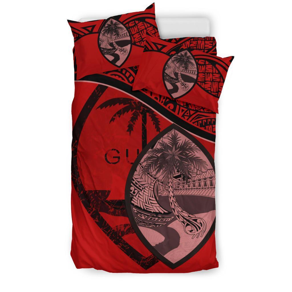 Guam Bedding Set Red - Vibe Hoodie Shop