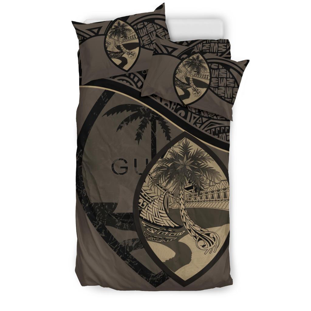 Guam Bedding Set Brown - Vibe Hoodie Shop