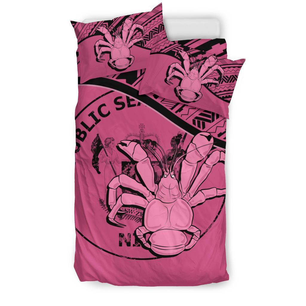 Niue Bedding Set Pink - Vibe Hoodie Shop