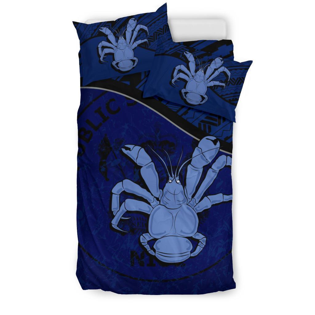 Niue Bedding Set Dark Blue - Vibe Hoodie Shop