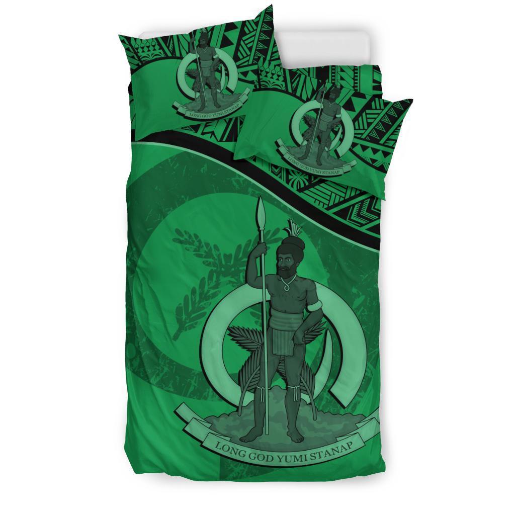 Vanuatu Bedding Set Green - Vibe Hoodie Shop