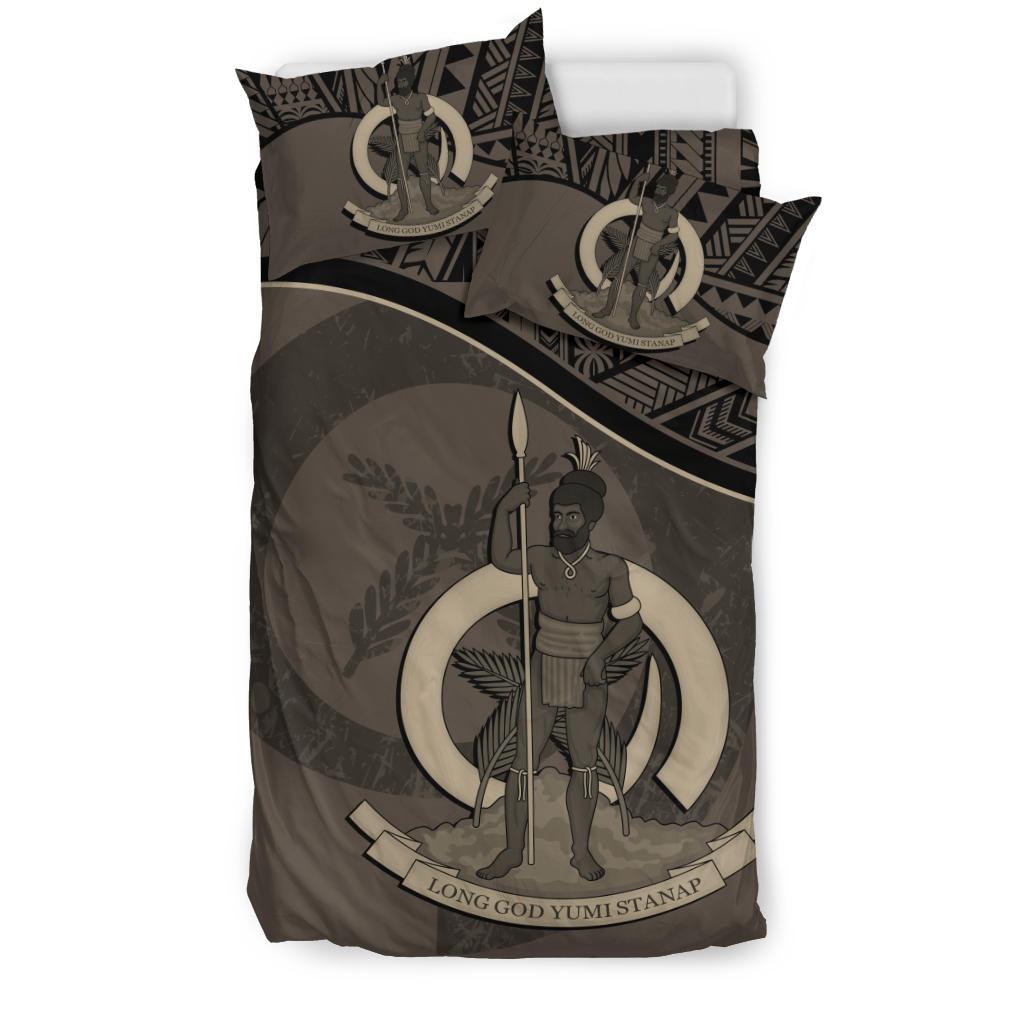 Vanuatu Bedding Set Brown - Vibe Hoodie Shop