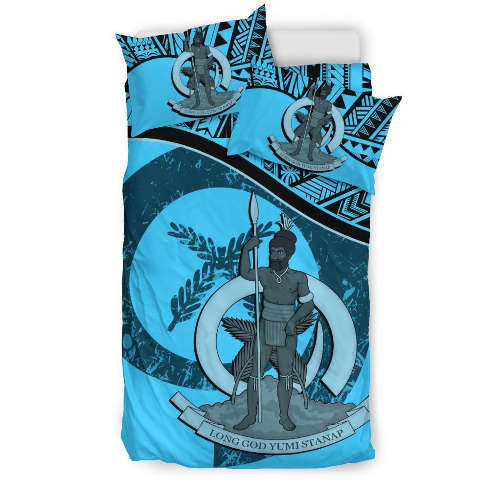 Vanuatu Bedding Set Blue - Vibe Hoodie Shop