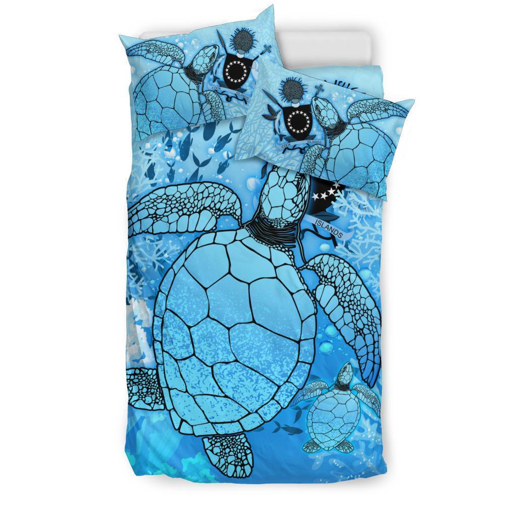 Cook Islands 1 Bedding Set - Ocean Life - Vibe Hoodie Shop