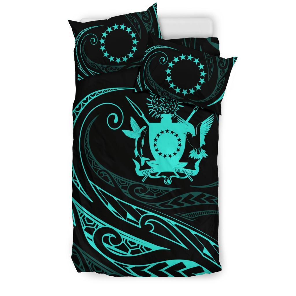 Cook Islands Bedding Set - Turquoise - Frida Style - Vibe Hoodie Shop