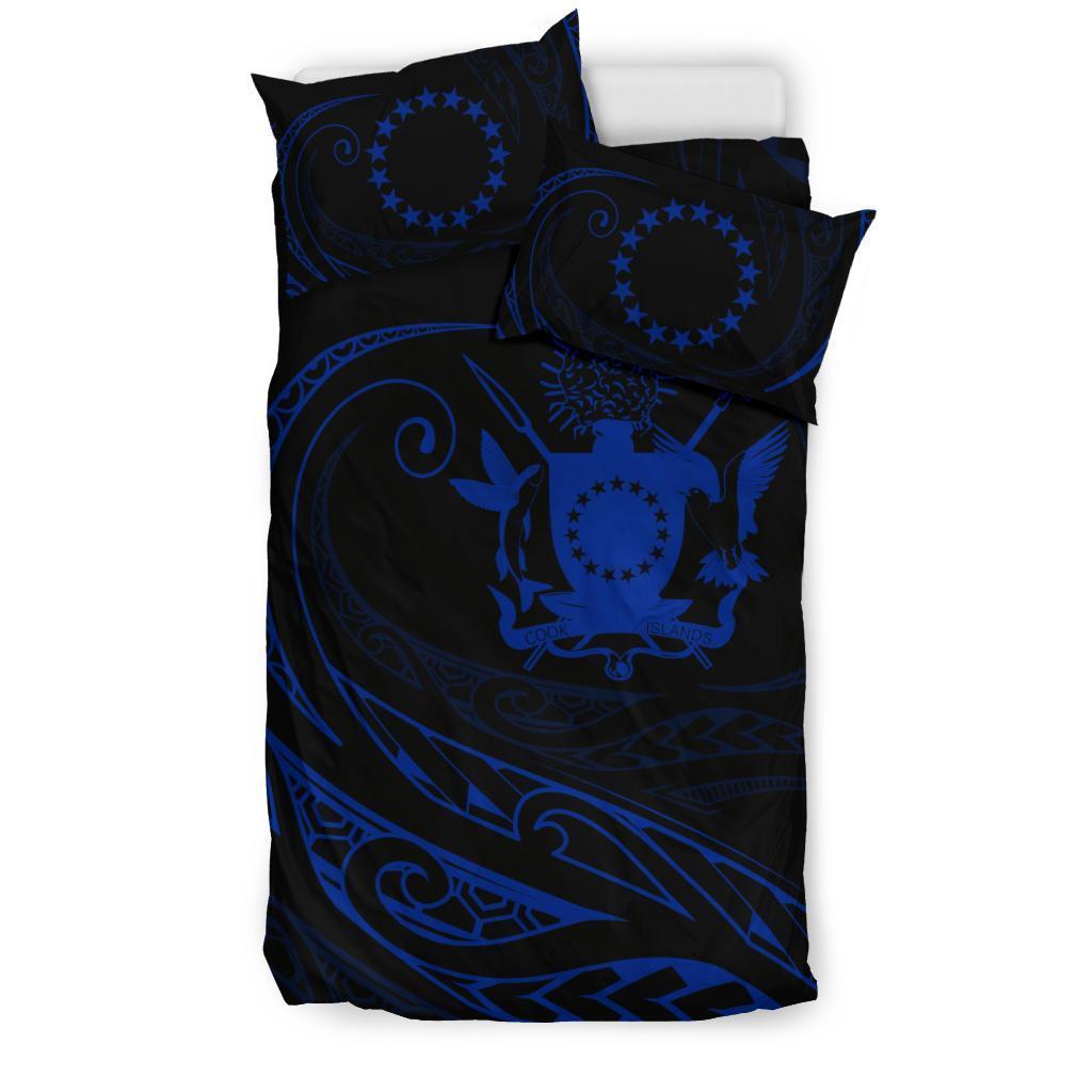 Cook Islands Bedding Set - Blue - Frida Style - Vibe Hoodie Shop