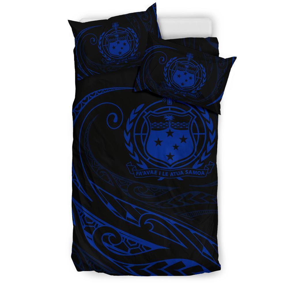 Samoa Bedding Set - Blue - Frida Style - Vibe Hoodie Shop