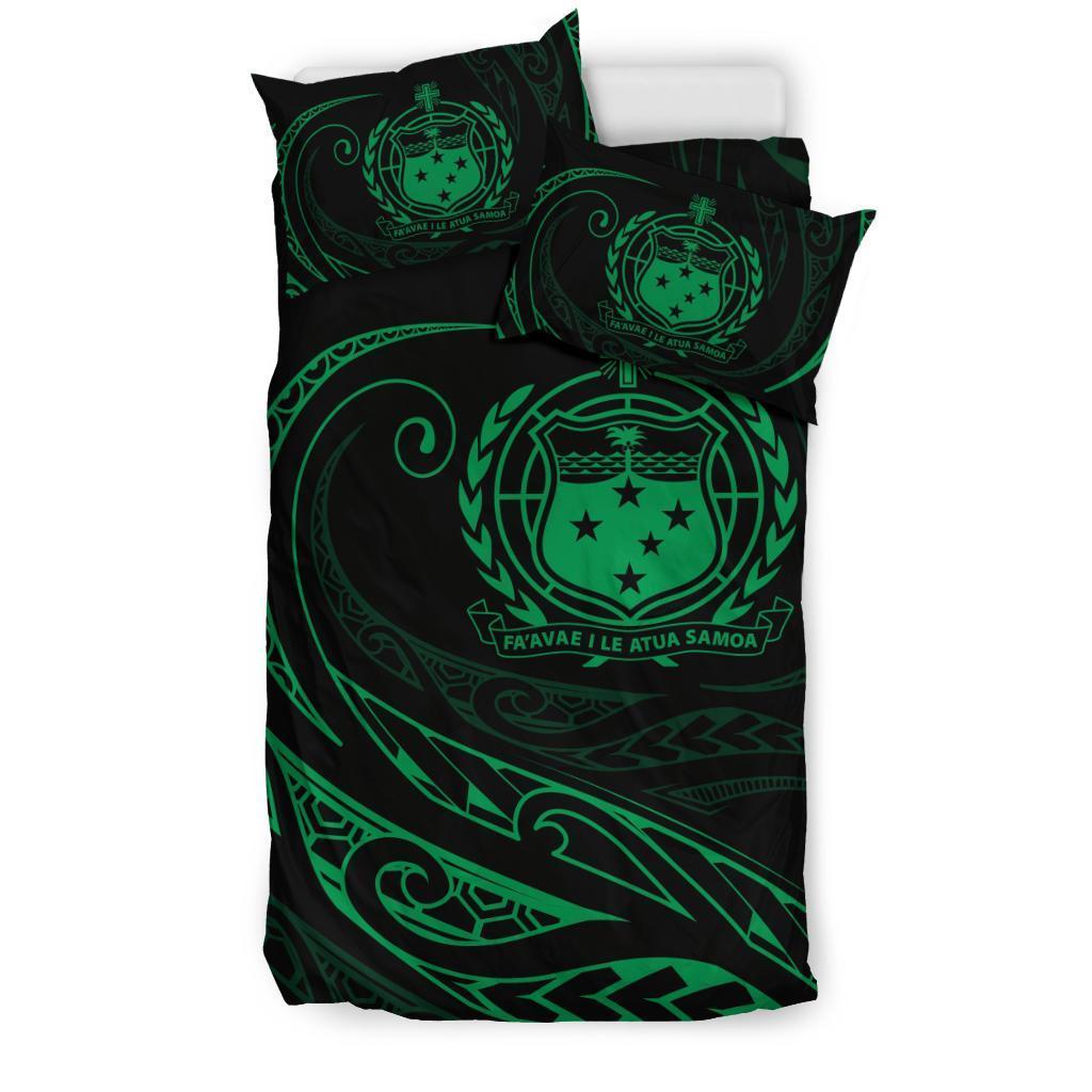 Samoa Bedding Set - Green - Frida Style - Vibe Hoodie Shop