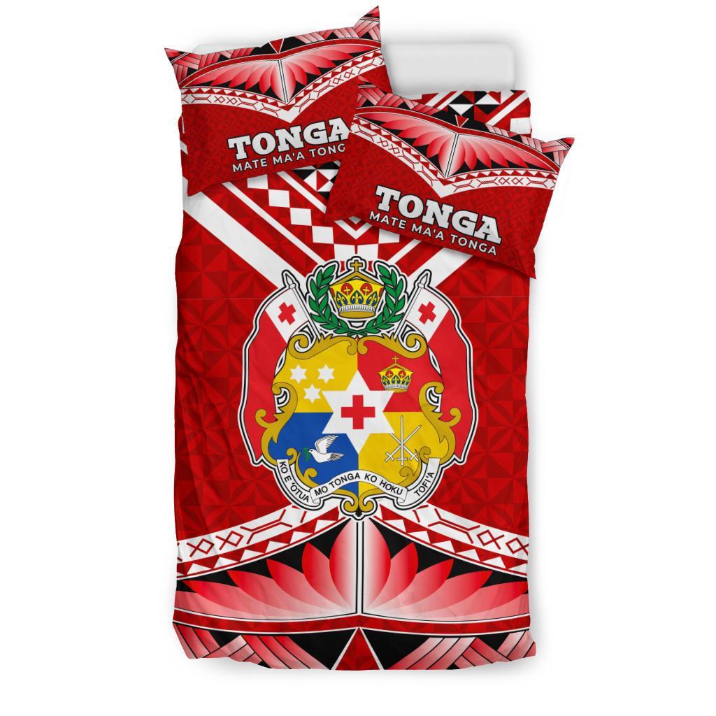 Mate Ma'A Tonga Pattern Bedding Set - Vibe Hoodie Shop