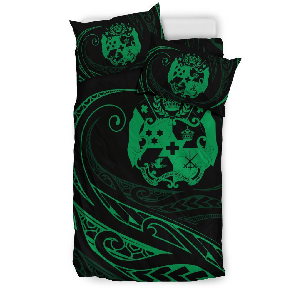 Tonga Bedding Set - Green - Frida Style - Vibe Hoodie Shop