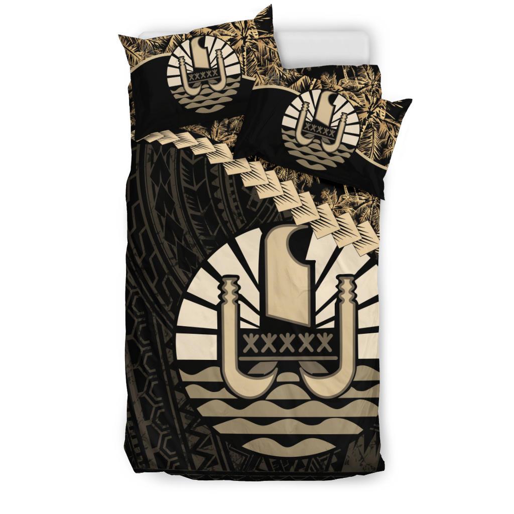 Tahiti Bedding Set Golden Coconut - Vibe Hoodie Shop