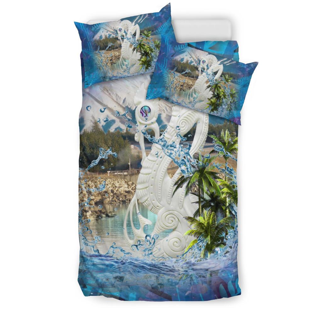 Manaia Kiwiana New Zealand Bedding Set - Vibe Hoodie Shop