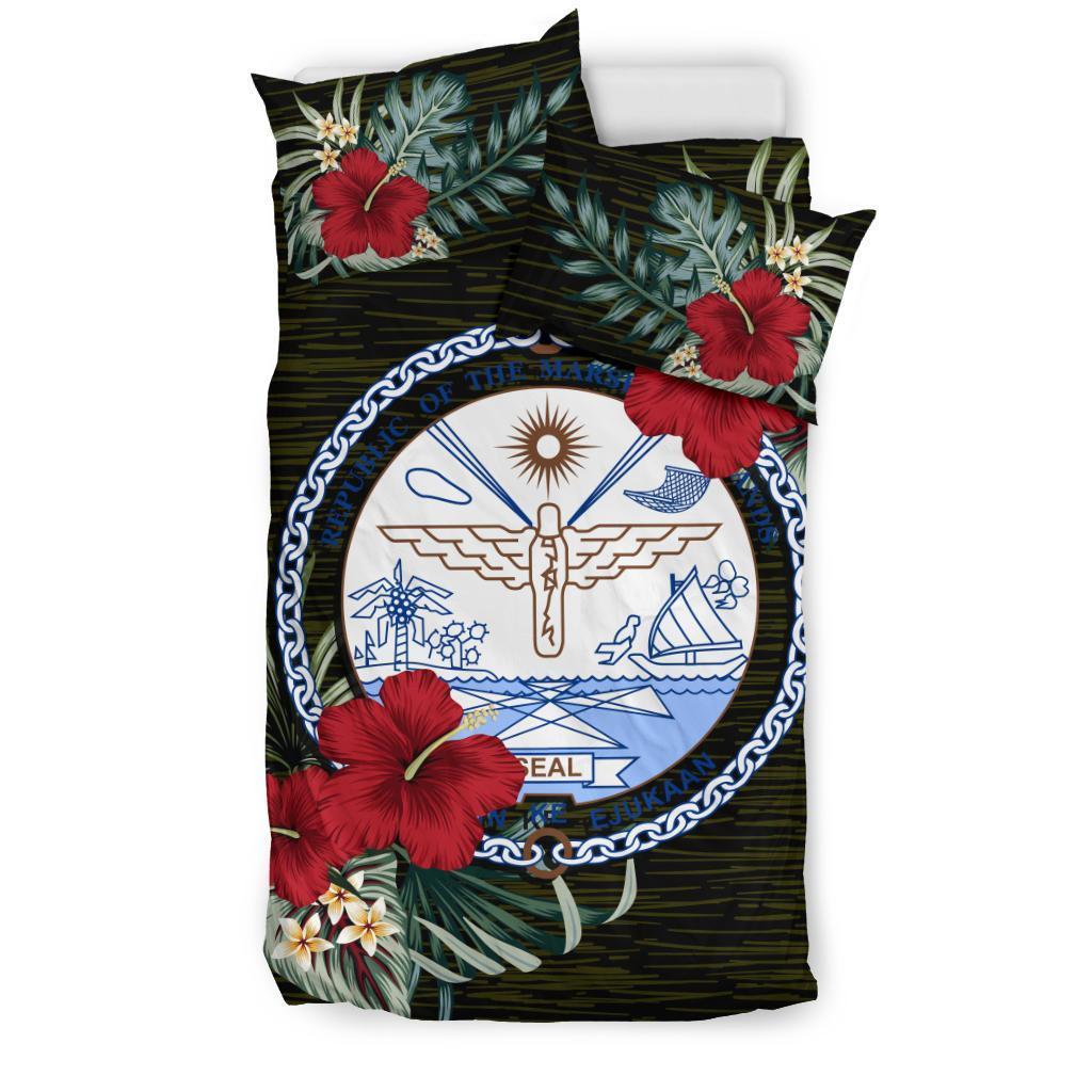 Marshall Islands Bedding Set - Special Hibiscus - Vibe Hoodie Shop