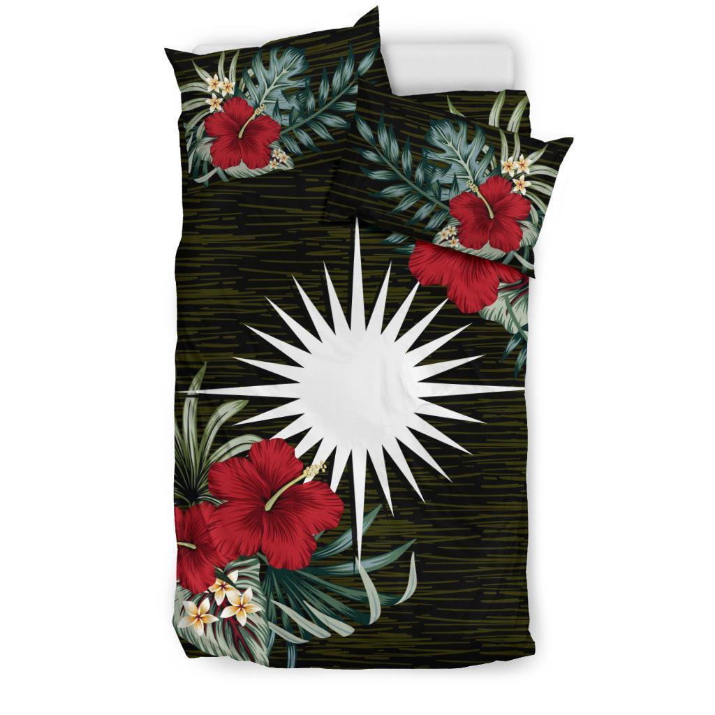 Marshall Islands Bedding Set - Special Hibiscus - Vibe Hoodie Shop