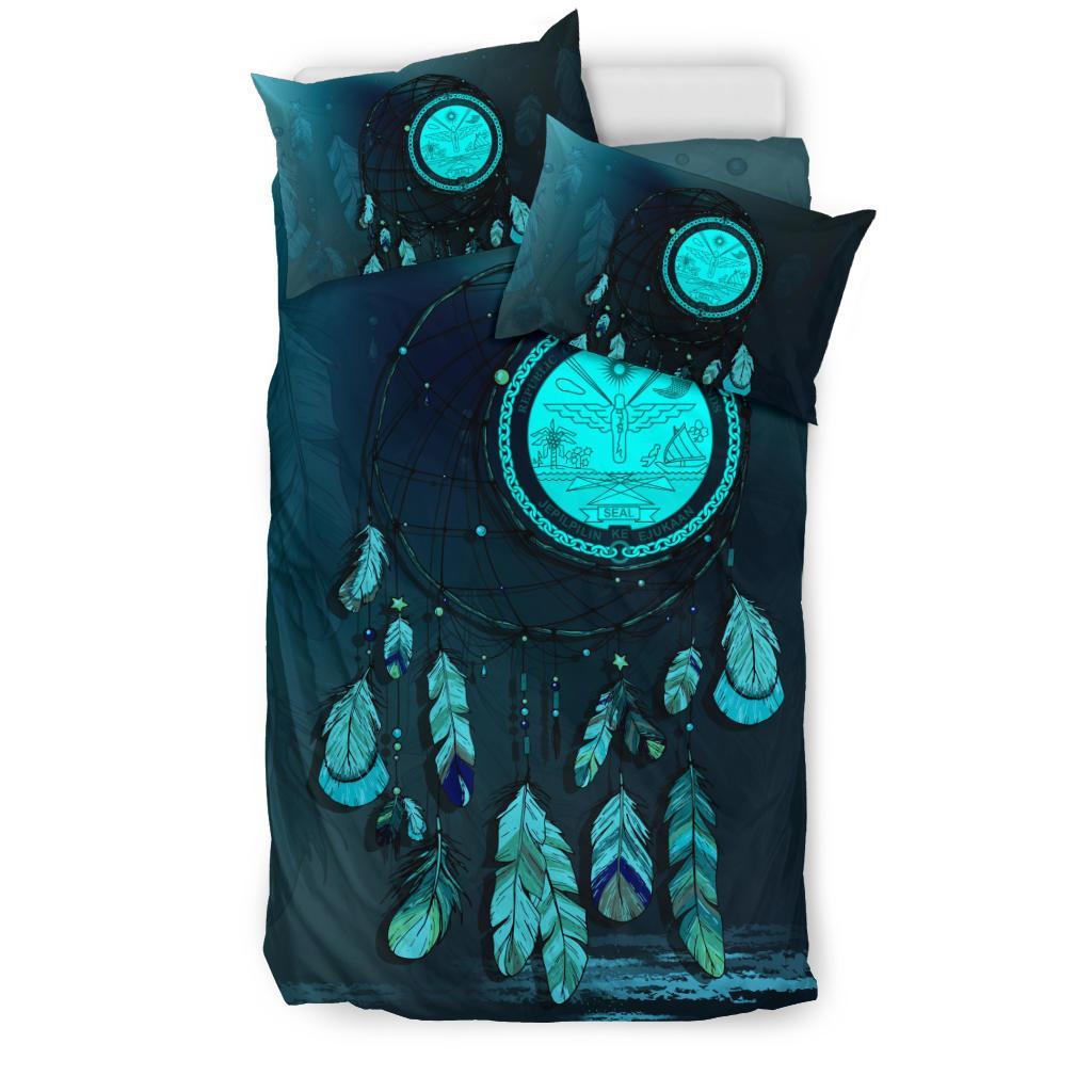 Marshall Islands Bedding Set Dreamcatcher Blue - Vibe Hoodie Shop