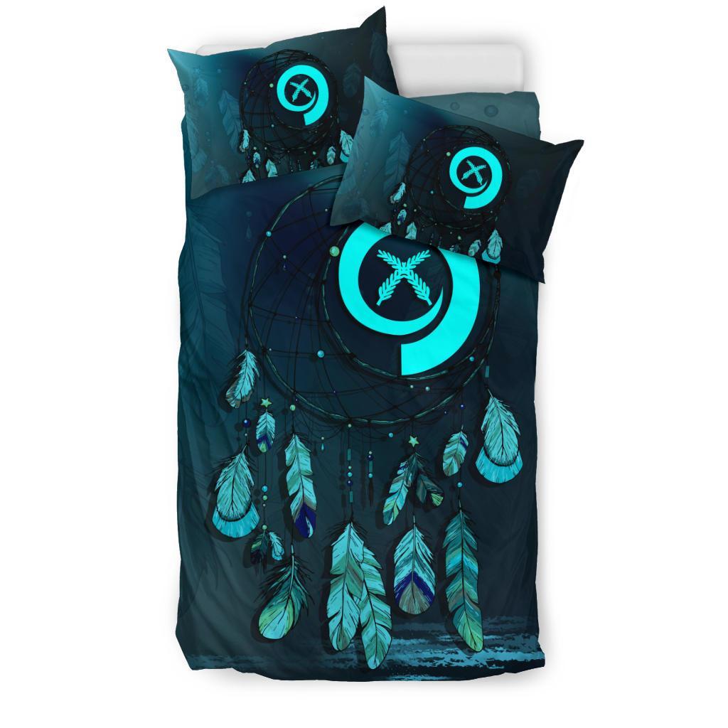 Vanuatu Bedding Set Dreamcatcher Blue - Vibe Hoodie Shop