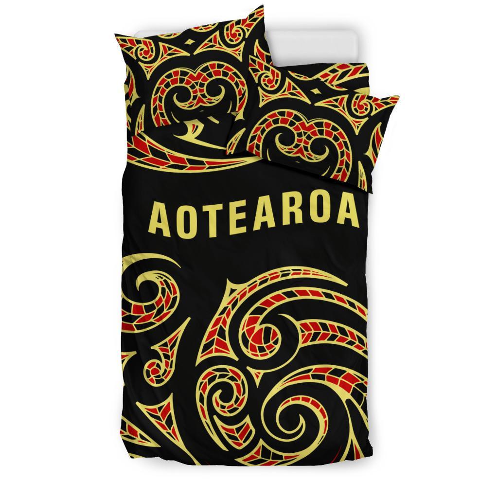 Aotearoa Bedding Set Maori - Vibe Hoodie Shop