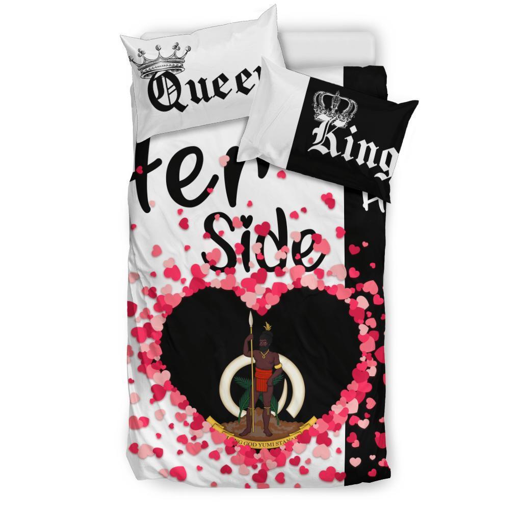 Vanuatu Bedding Set Couple King/Queen Her Side/His Side - Vibe Hoodie Shop