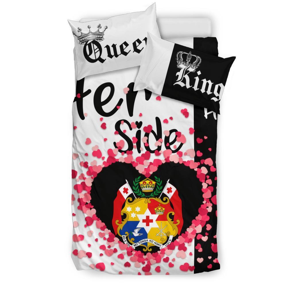Tonga Bedding Set Couple King/Queen Her Side/His Side - Vibe Hoodie Shop