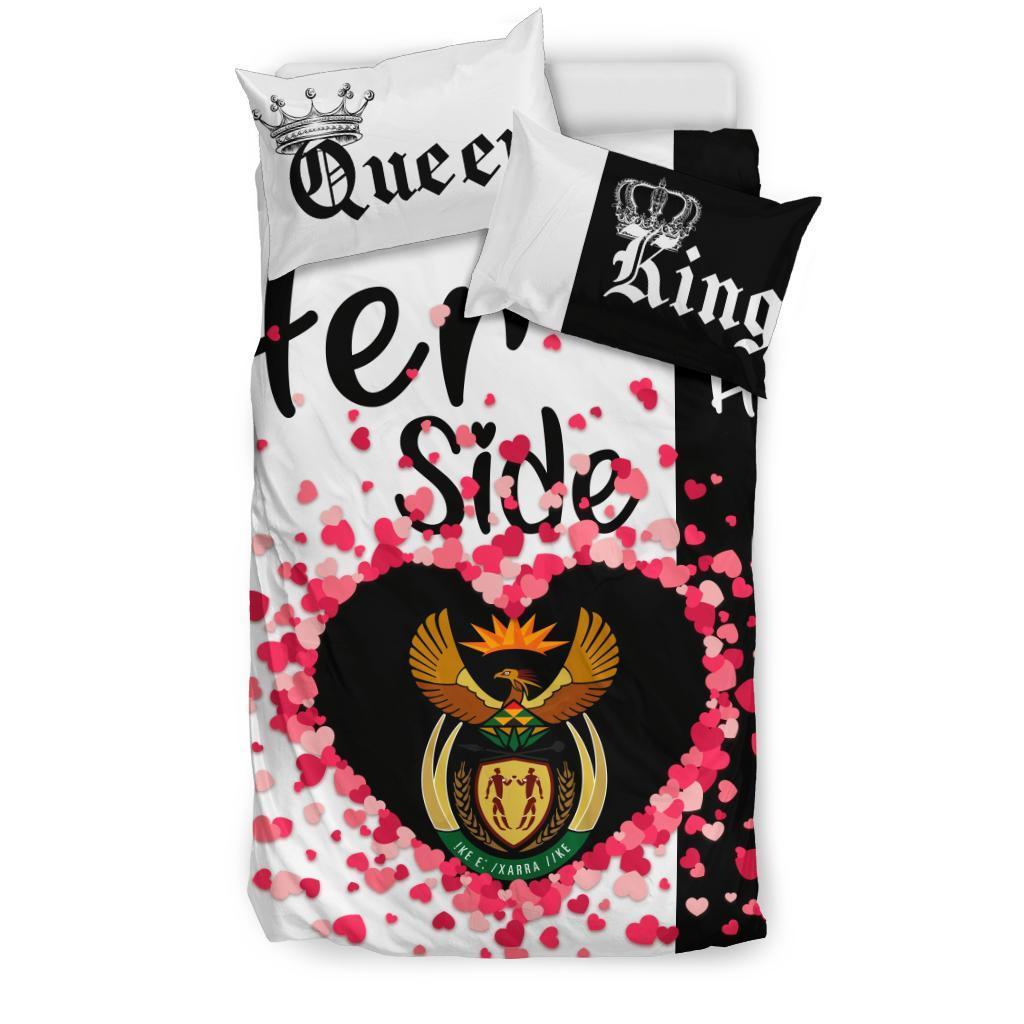 South Africa Bedding Set Couple King/Queen Her Side/His Side - Vibe Hoodie Shop