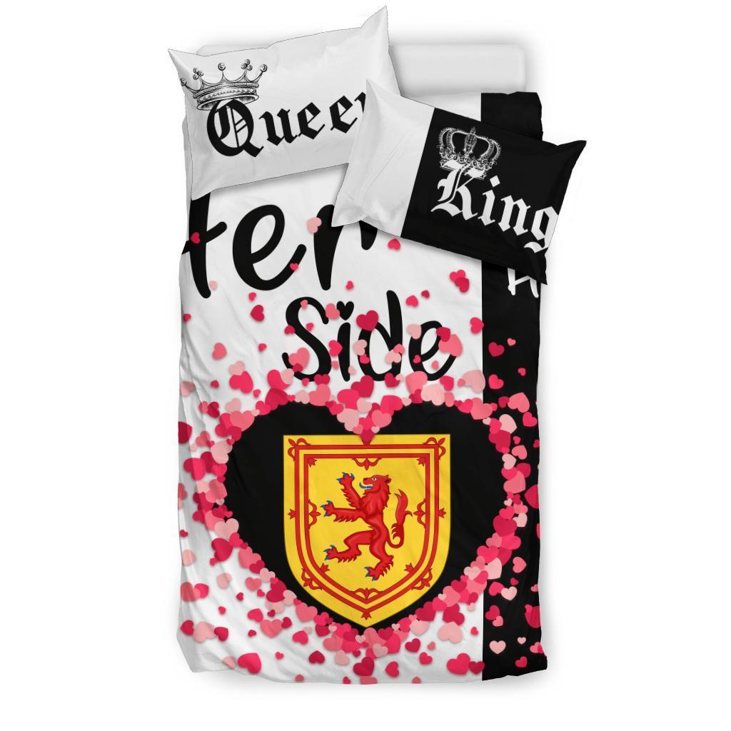 Scotland Bedding Set Couple King/Queen Her Side/His Side - Vibe Hoodie Shop