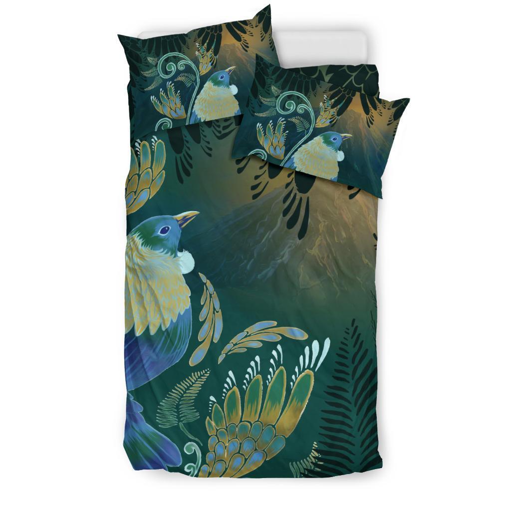 New Zealand Bedding Set, Tui Till Dawn Duvet Cover - Vibe Hoodie Shop