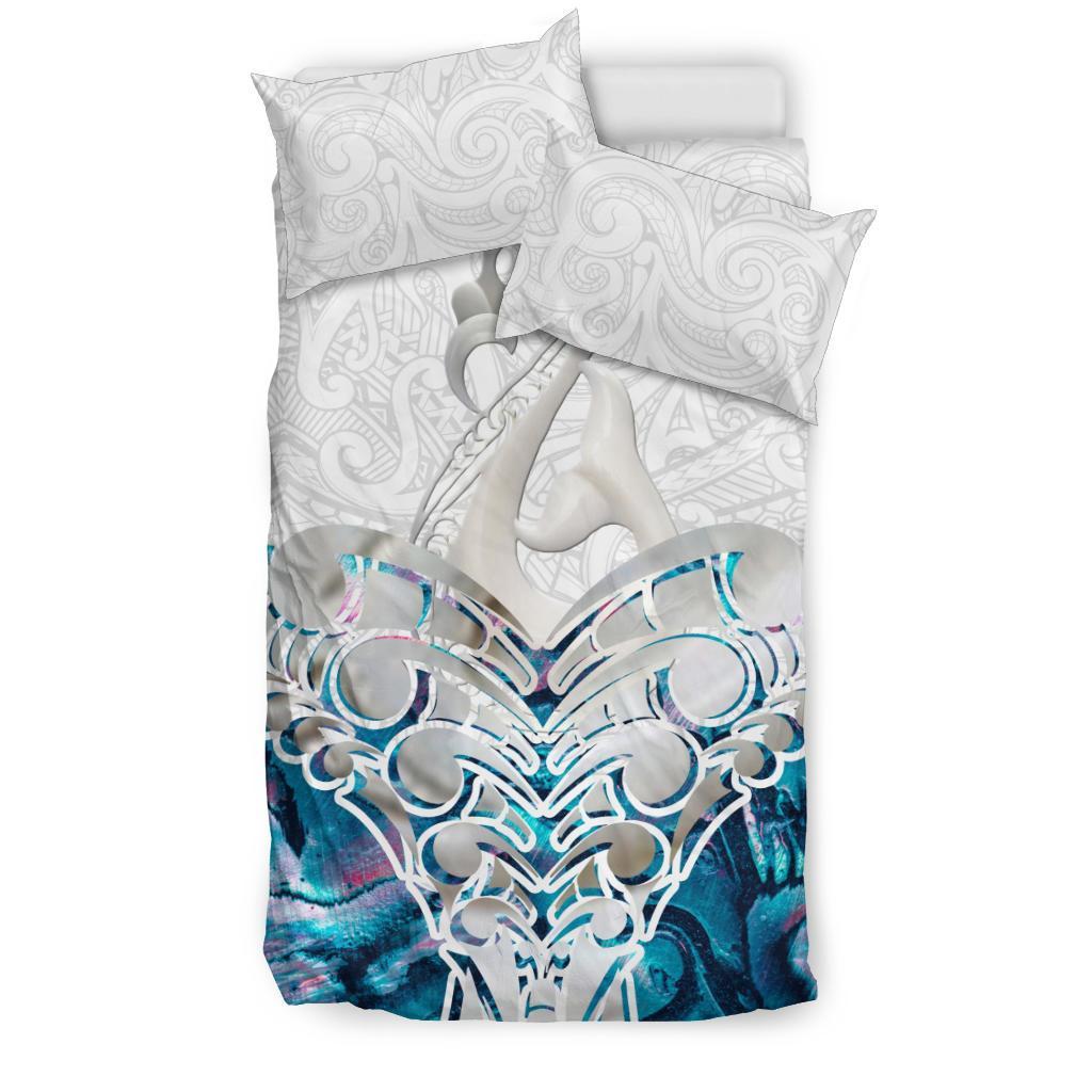 Whale Tail Manaia New Zealand Bedding Set - Vibe Hoodie Shop