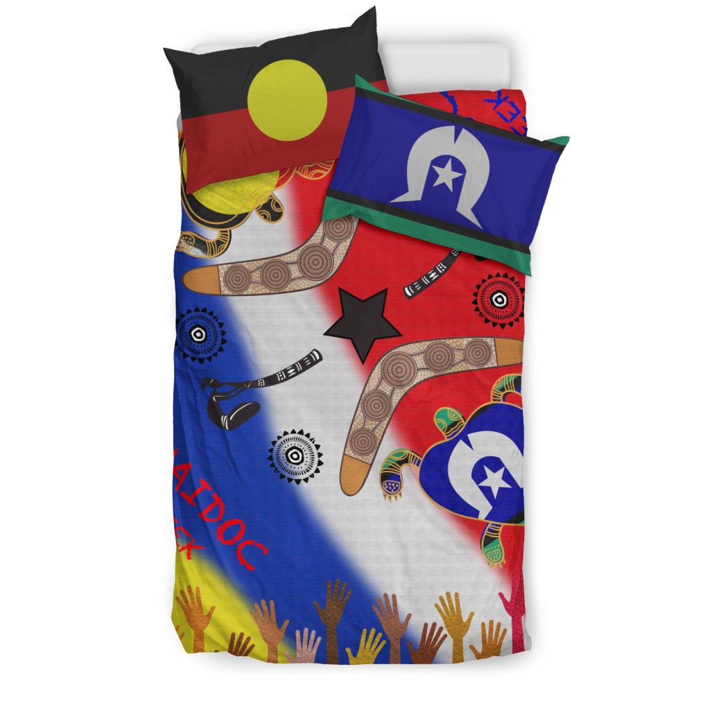 Aboriginal Bedding Set - Australia NAIDOC Week 2020 - Vibe Hoodie Shop