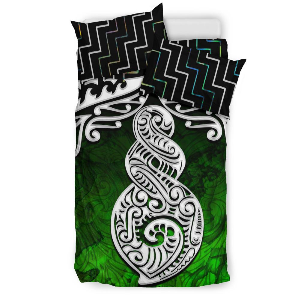 New Zealand Maori Twist Poutama Bedding Set - Vibe Hoodie Shop