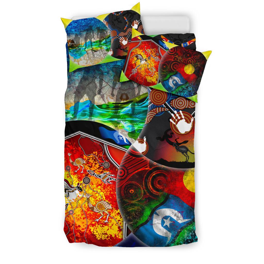 Bedding Set - Aboriginal Mix Ver02 - Vibe Hoodie Shop