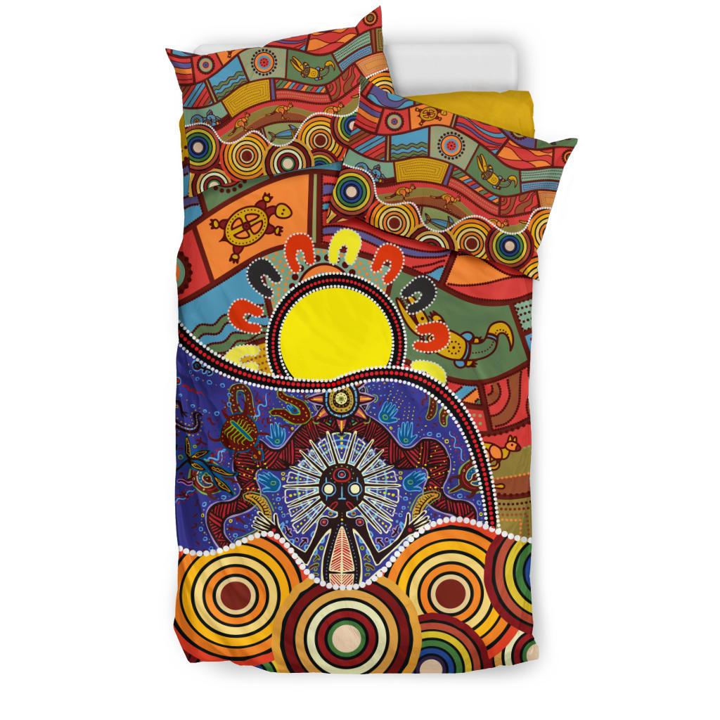 Bedding Sets - Shaman People and Animals - Vibe Hoodie Shop