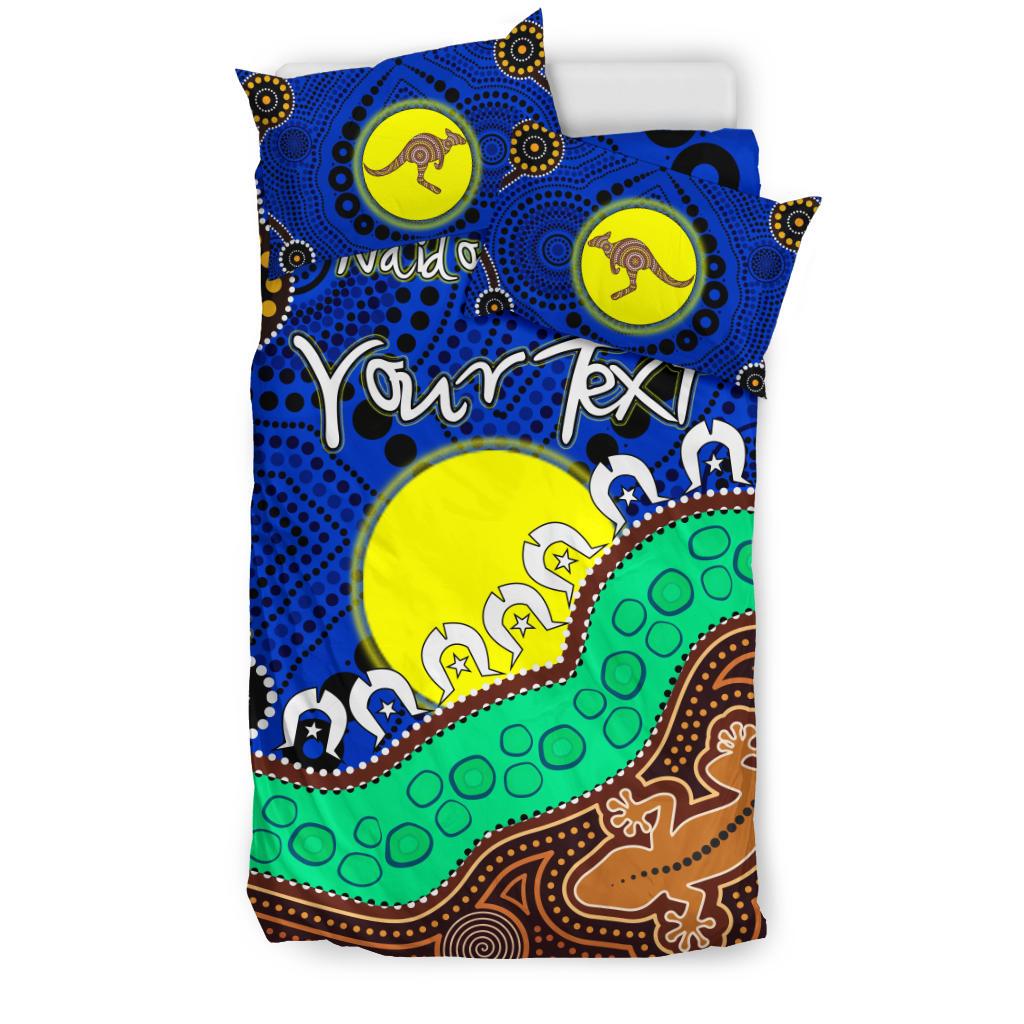 (Custom) Bedding Sets - Aboriginal NAIDOC Week Style - Vibe Hoodie Shop