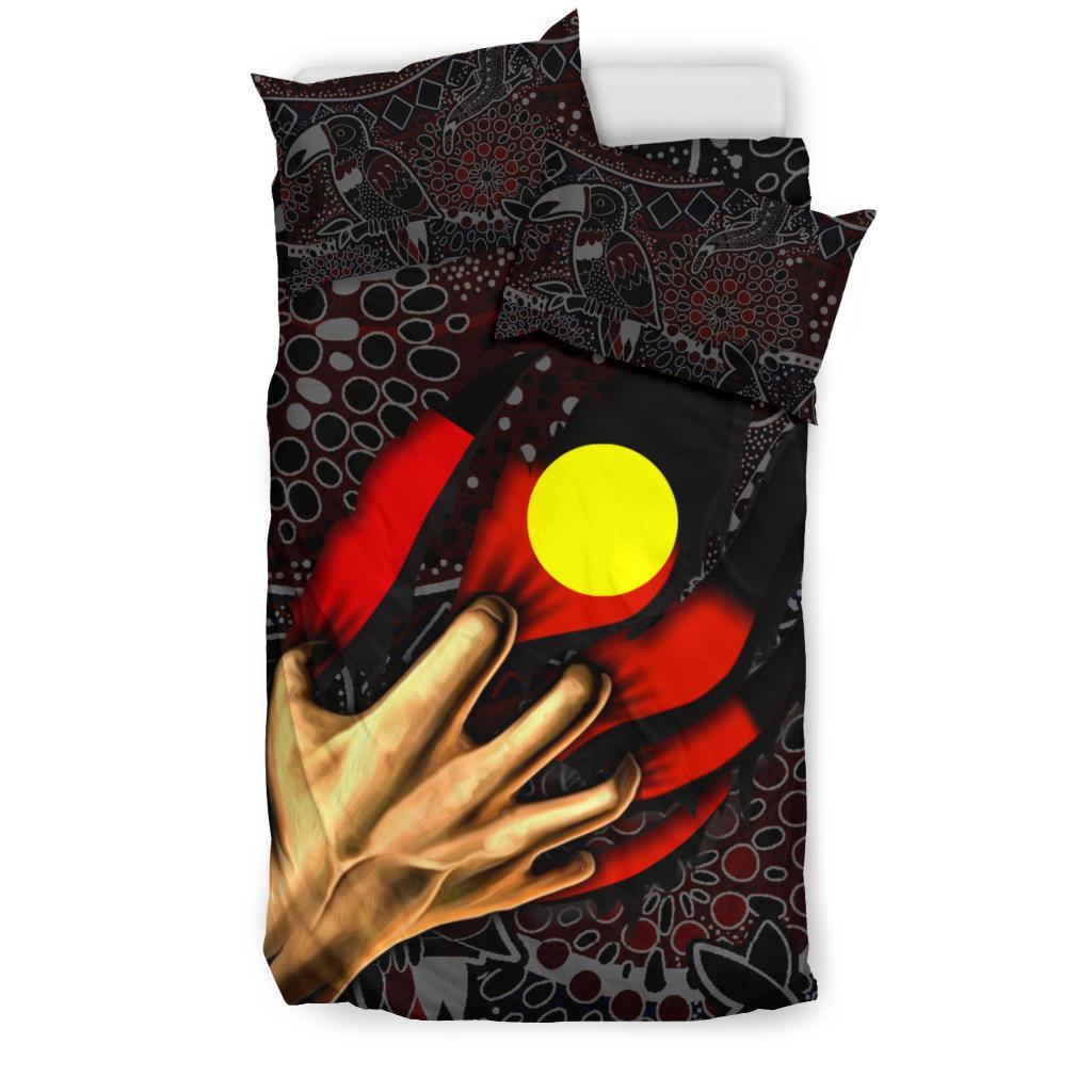 Aboriginal Bedding Set - Aboriginal Blood In Me - Vibe Hoodie Shop