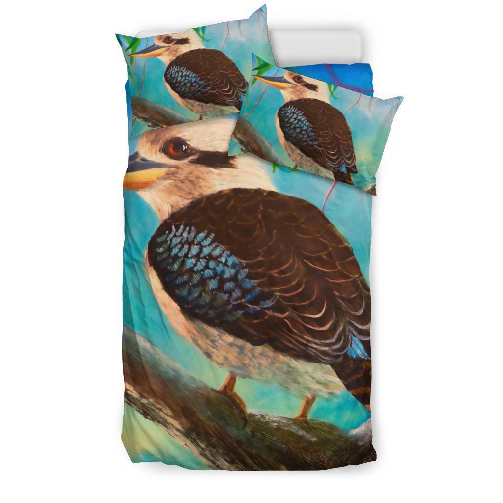 Kookaburra Bedding Set - Australia Kookaburra - Vibe Hoodie Shop