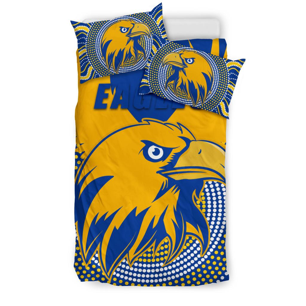 Eagles Bedding Set West Coast Mix Indigenous - Vibe Hoodie Shop