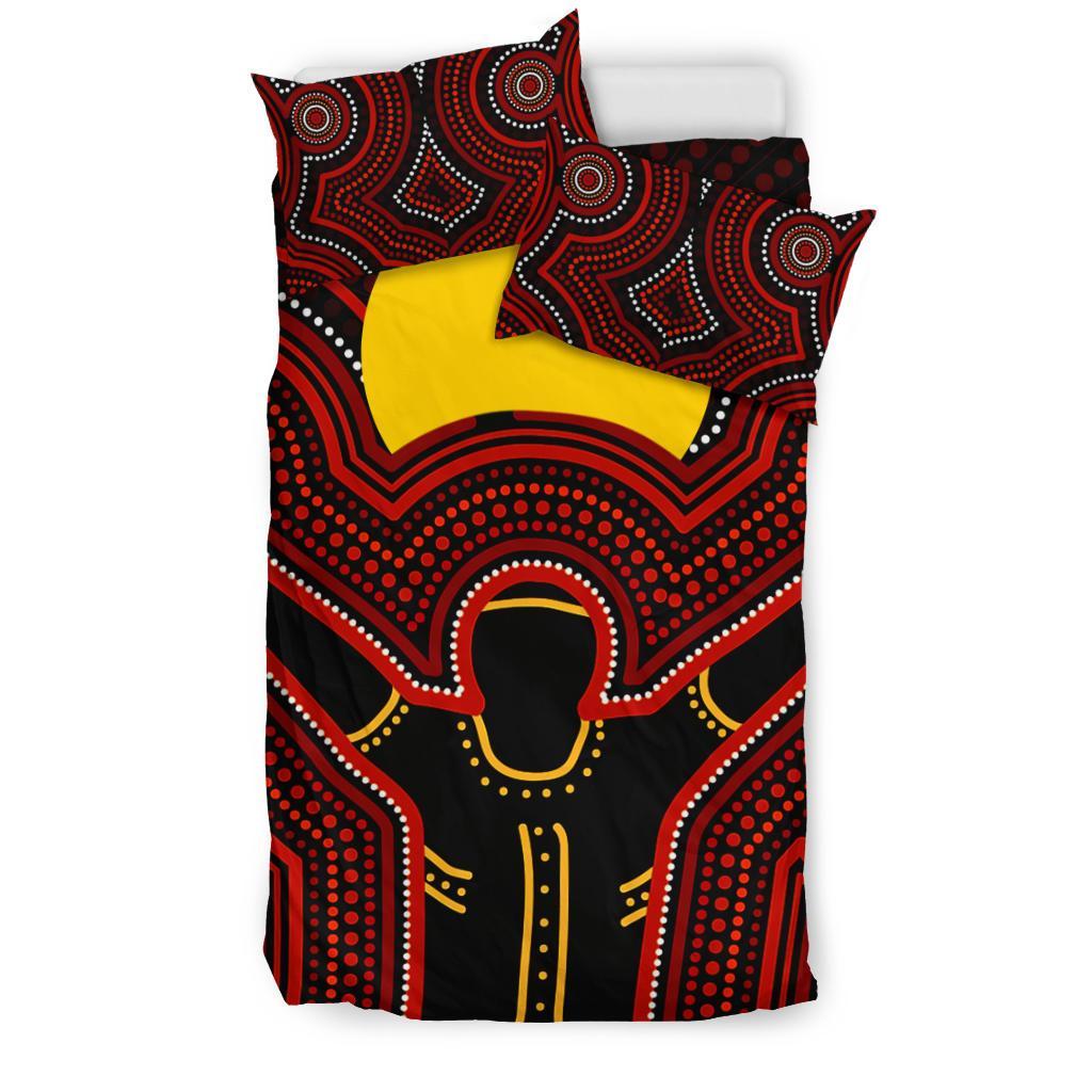 Aboriginal Bedding Set - The Sun Always Shines - Vibe Hoodie Shop