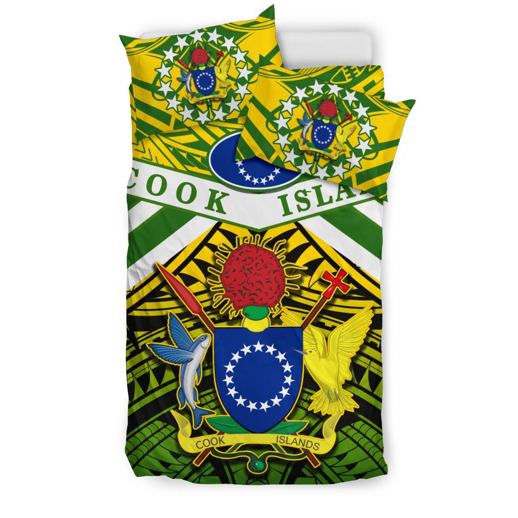 Cook Islands Rugby Bedding Set Spirit - Vibe Hoodie Shop