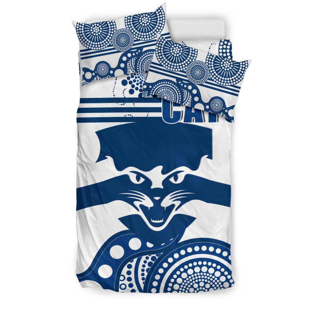 Cats Bedding Set Geelong Indigenous - Vibe Hoodie Shop