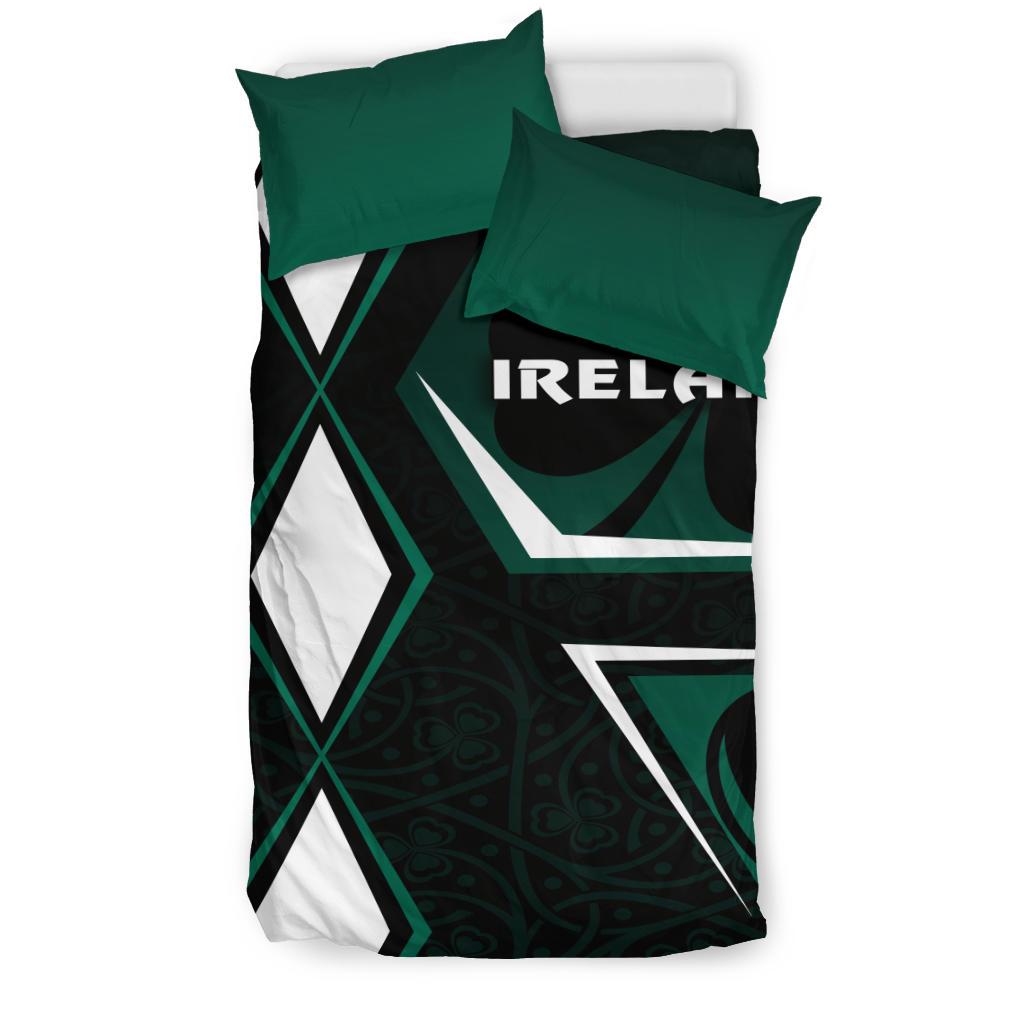 Irish Rugby Bedding Set Celtic Shamrock Vibes - Vibe Hoodie Shop