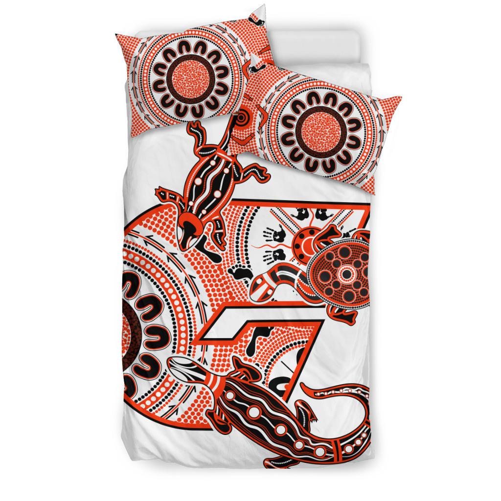 GWS Giants Bedding Set Simple Indigenous - Vibe Hoodie Shop