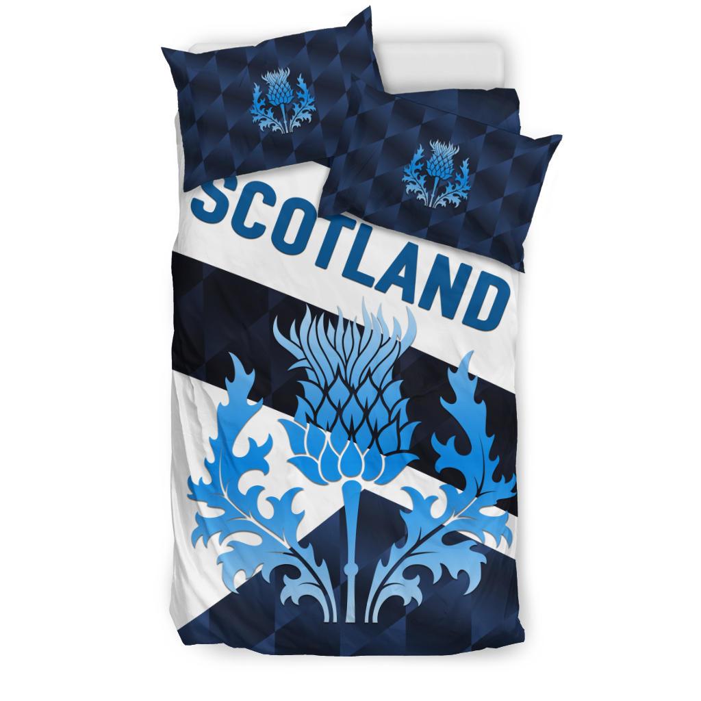 Scotland Rugby Bedding Set Sporty Style - Vibe Hoodie Shop