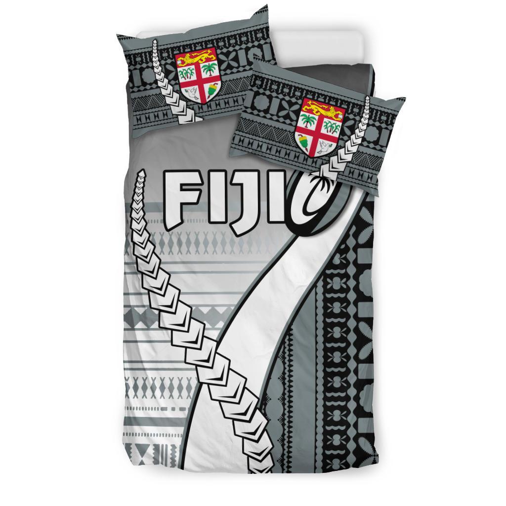 Fiji Rugby Bedding Set Confident Polynesian - Vibe Hoodie Shop