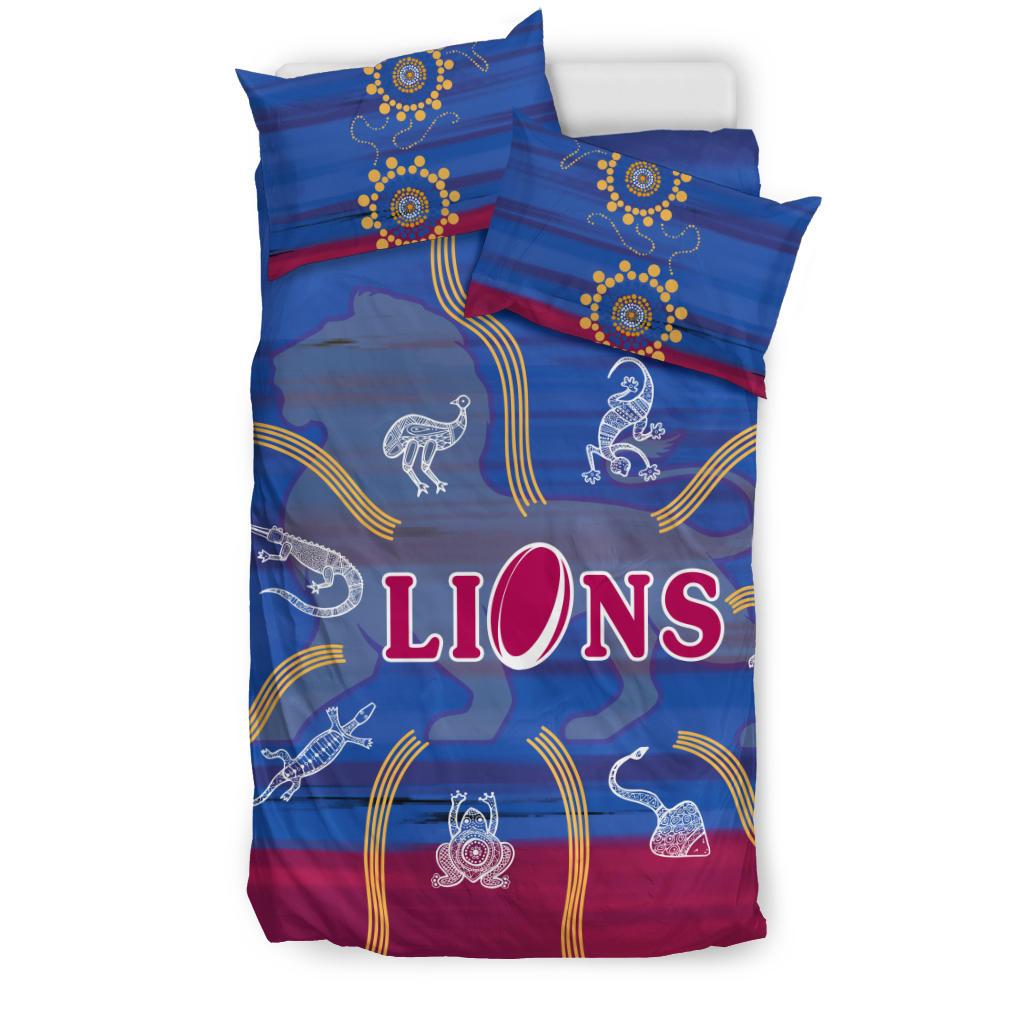 Brisbane Bedding Set Proud Lions Simple - Vibe Hoodie Shop