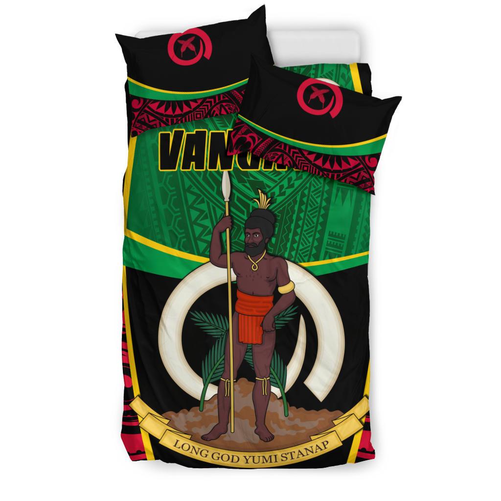 Vanuatu Rugby Bedding Set Unique Vibes - Vibe Hoodie Shop